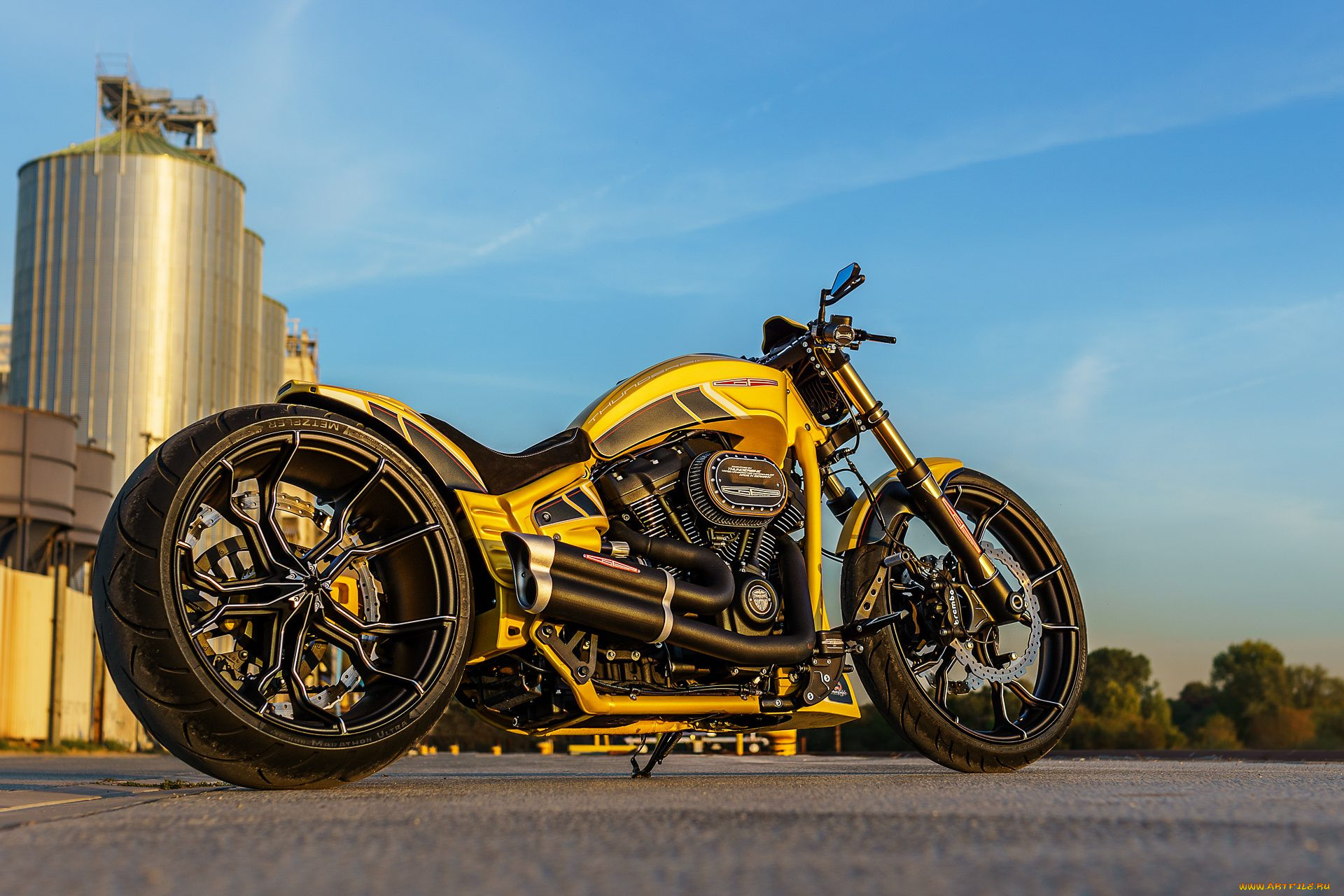 , , harley-davidson, , , , thunderbike, customs
